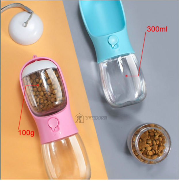 PETHOUSE™ 水メシペットカップ– ペットのための携帯用"水&ごはん"