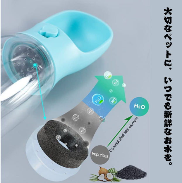 PETHOUSE™ 水メシペットカップ– ペットのための携帯用"水&ごはん"